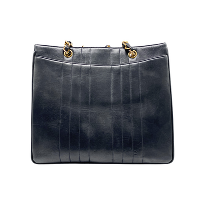 Chanel Black Mademoiselle Vertical Tote