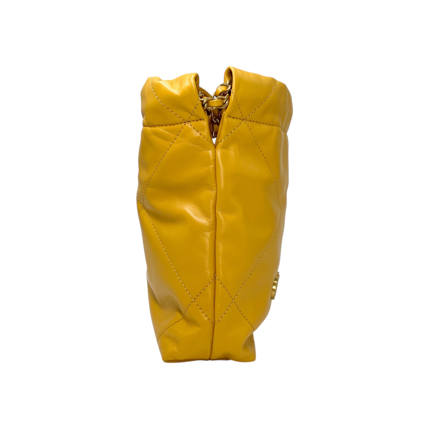 Chanel Yellow Mini 22