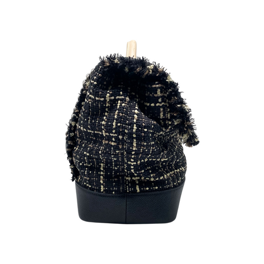 Chanel Crest Trip Flap Embellished Patches Satchel