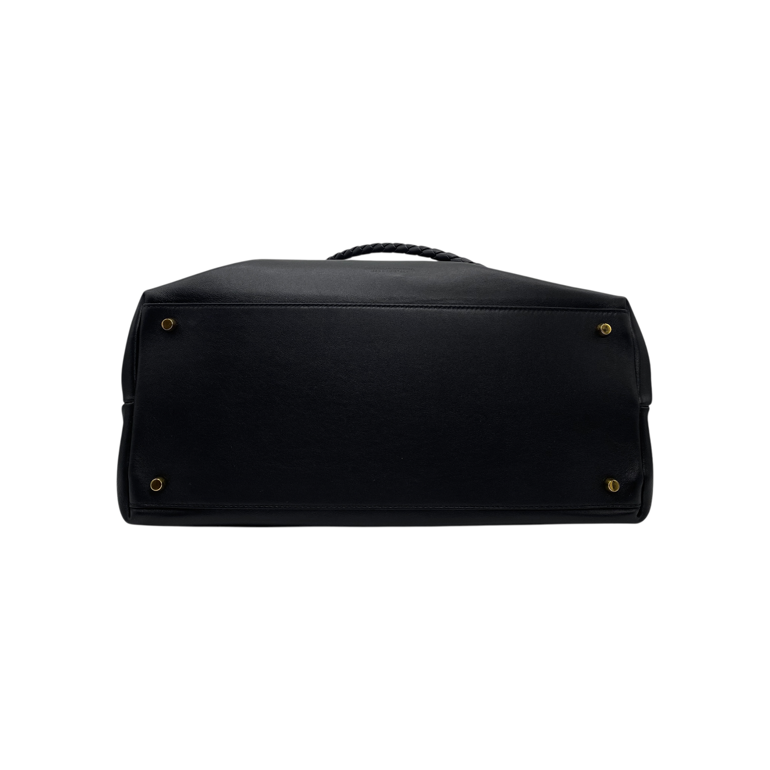 Bottega Veneta Black Andiamo Large Tote