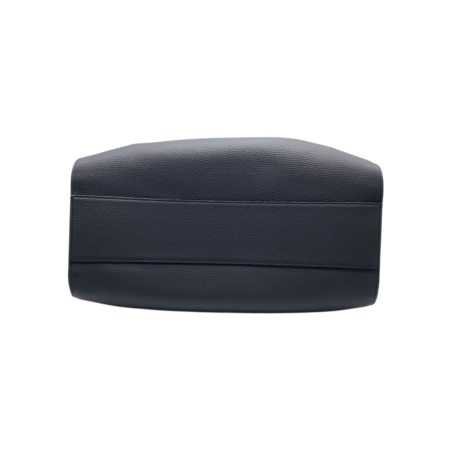 The Row Marlo 17 Black Ans Pebbled Tote