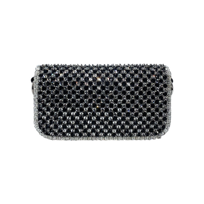 Valentino Loco Small Polka Dot Embellished Bag