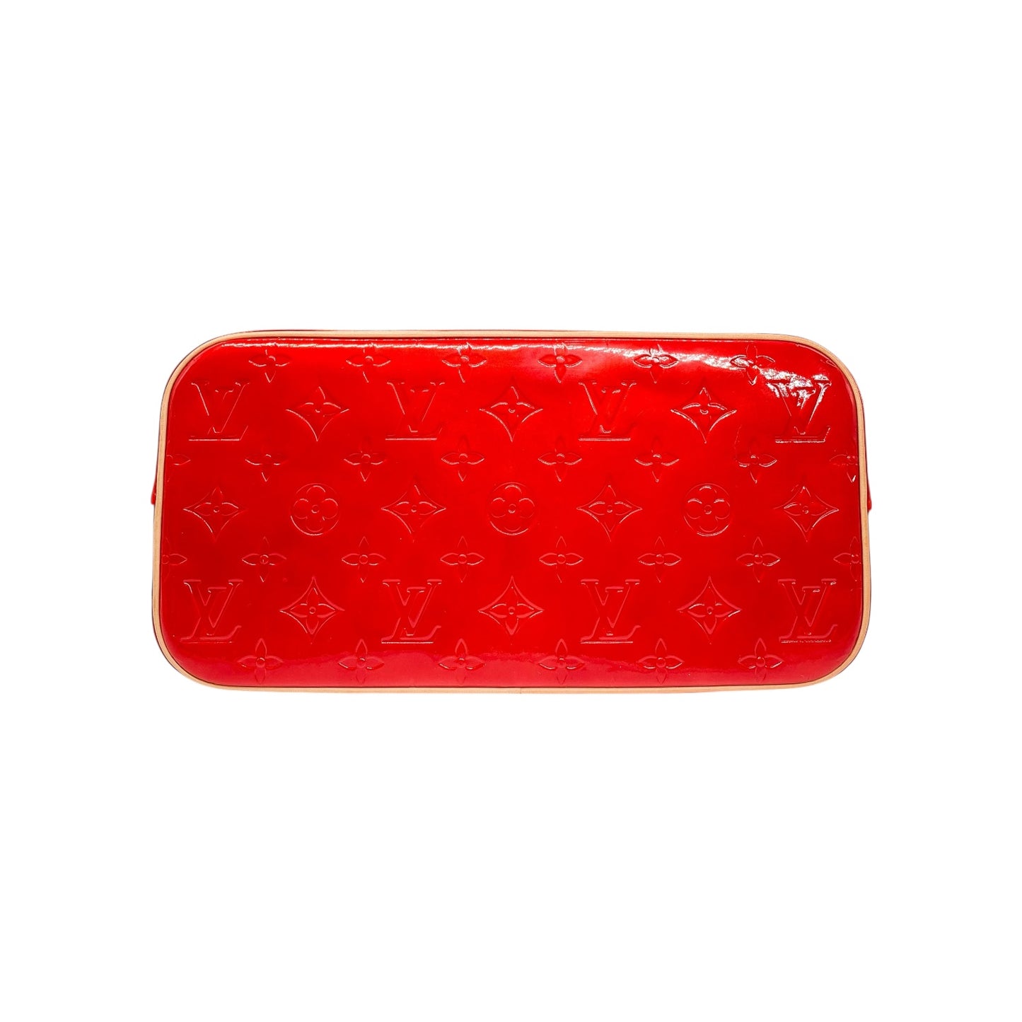 Louis Vuitton Red Vernis Houston Bag