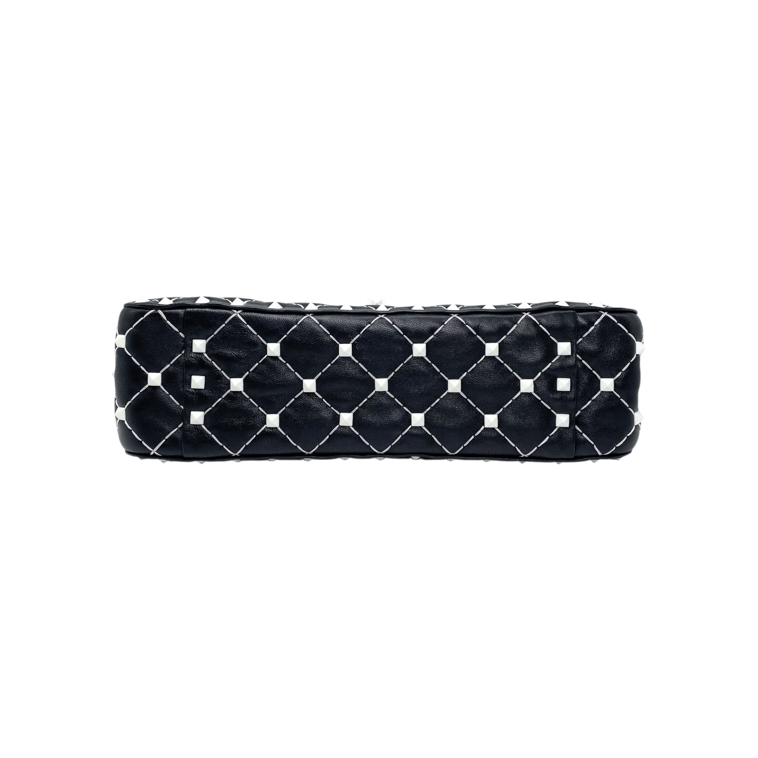 Valentino Rockstud Spike Flap Bag Quilted Leather