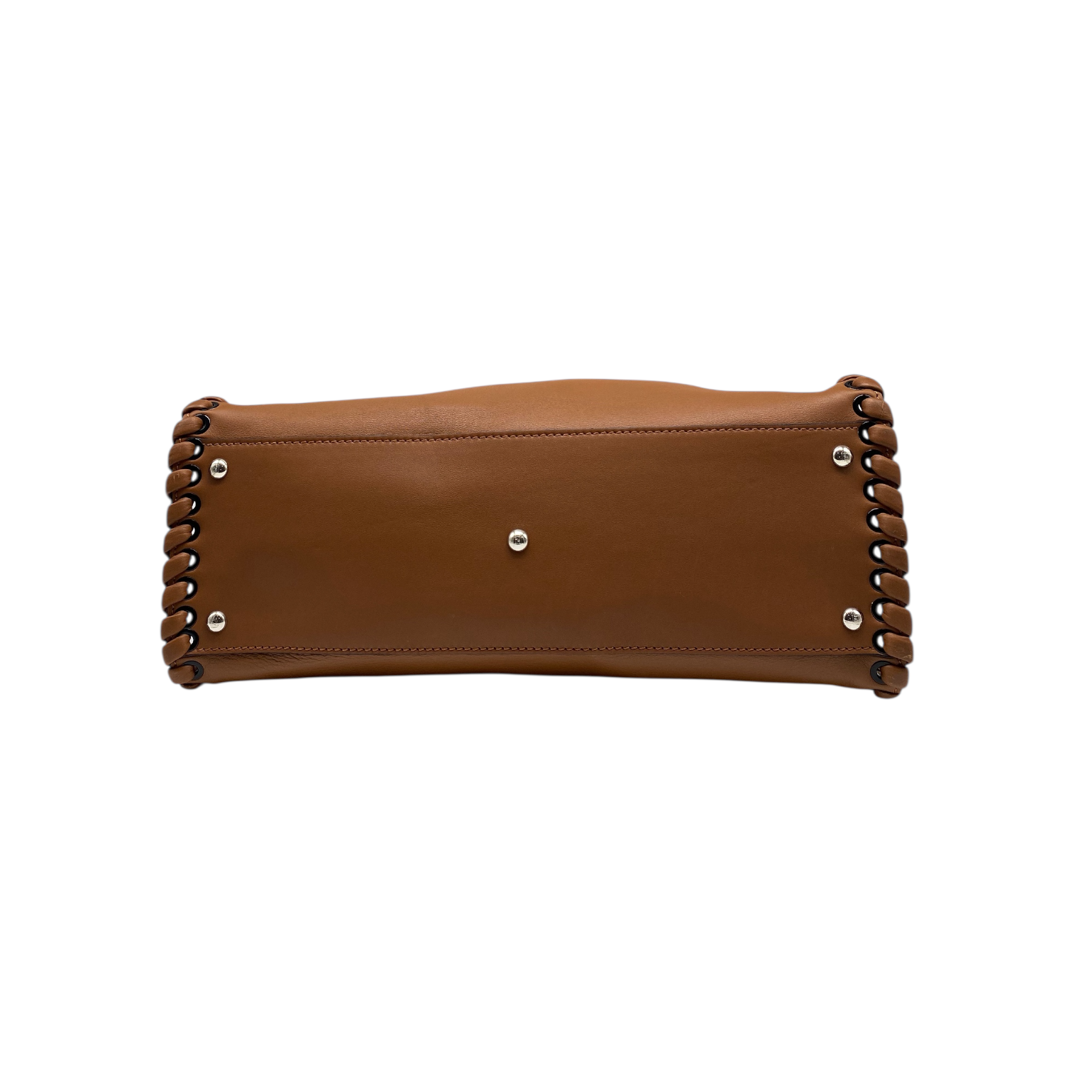 Fendi Brown Peekaboo Lace Up
