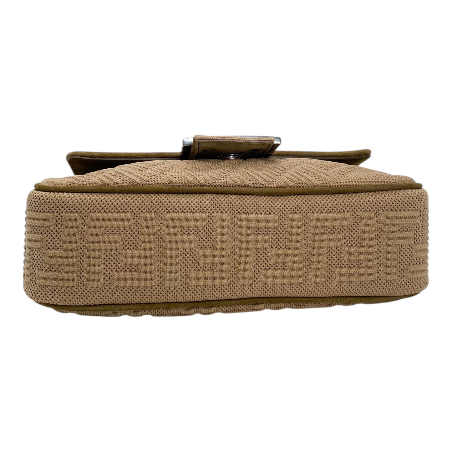 Fendi Taupe Texture Baguette
