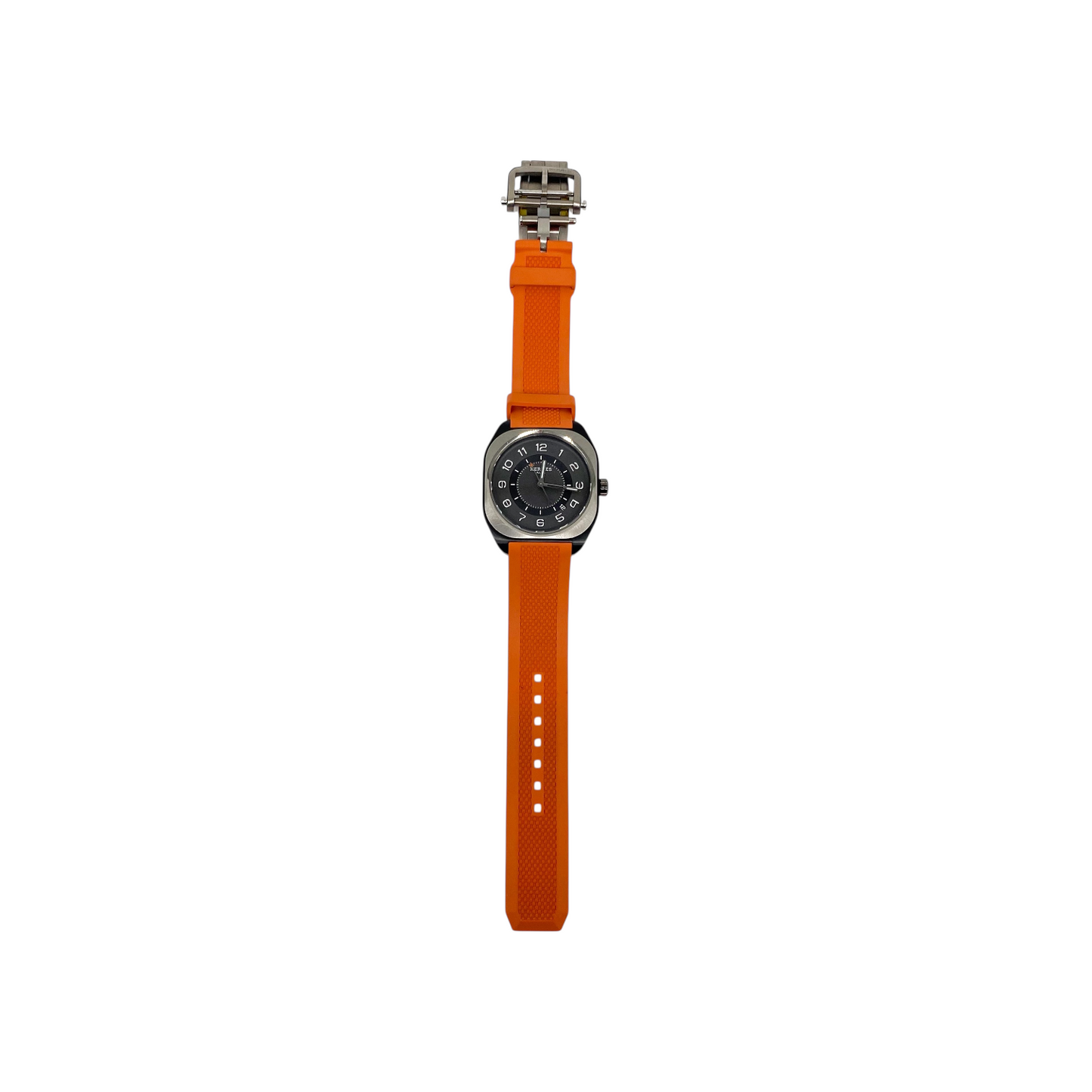Hermes Titanium H08 42MM Orange
