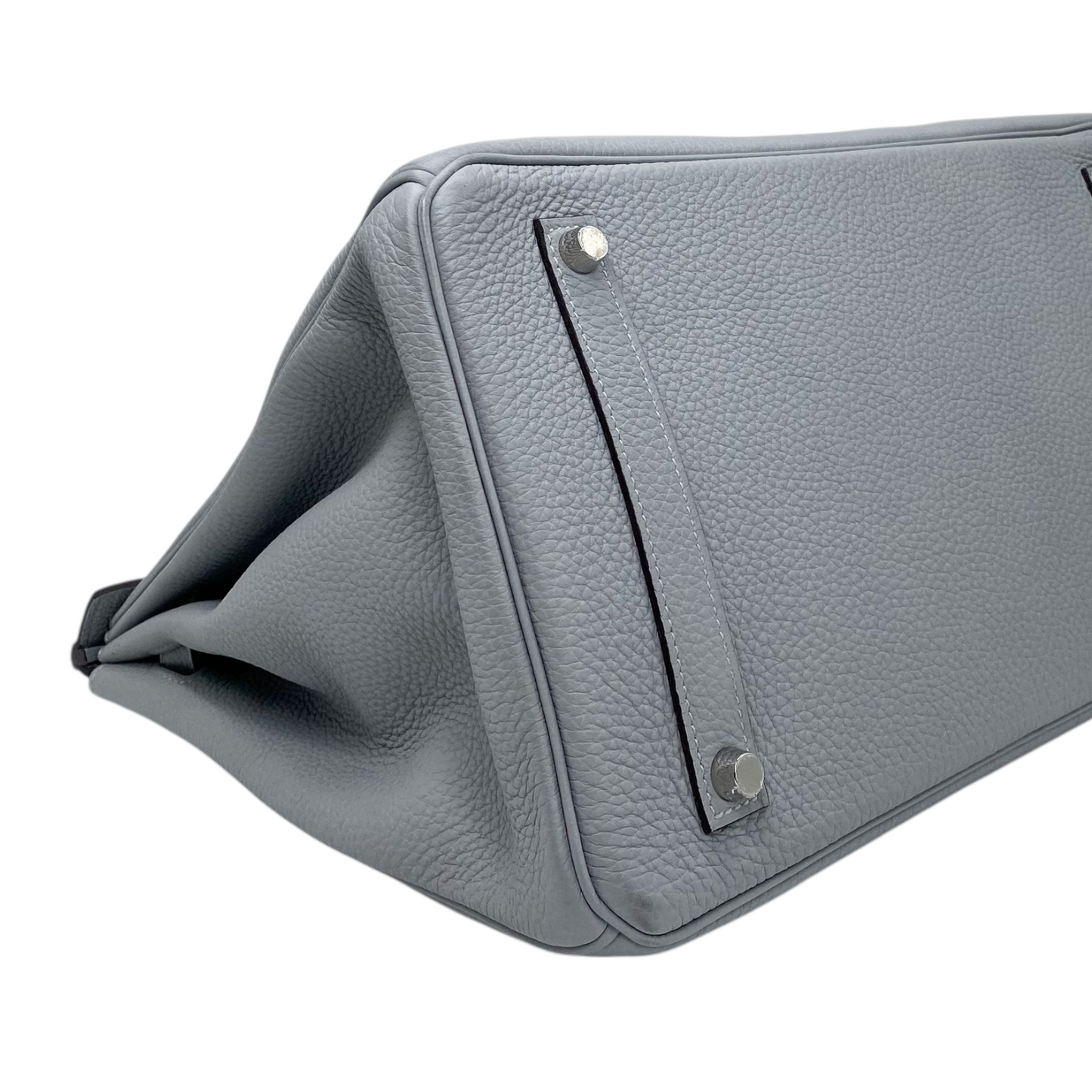 Hermes Birkin 35 Bleu Glacier Togo Palladium Hardware