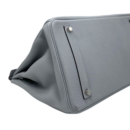 Hermes Birkin 35 Bleu Glacier Togo Palladium Hardware