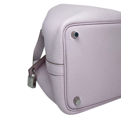 Hermes Picotin 18 Mauve Pale Palladium Hardware