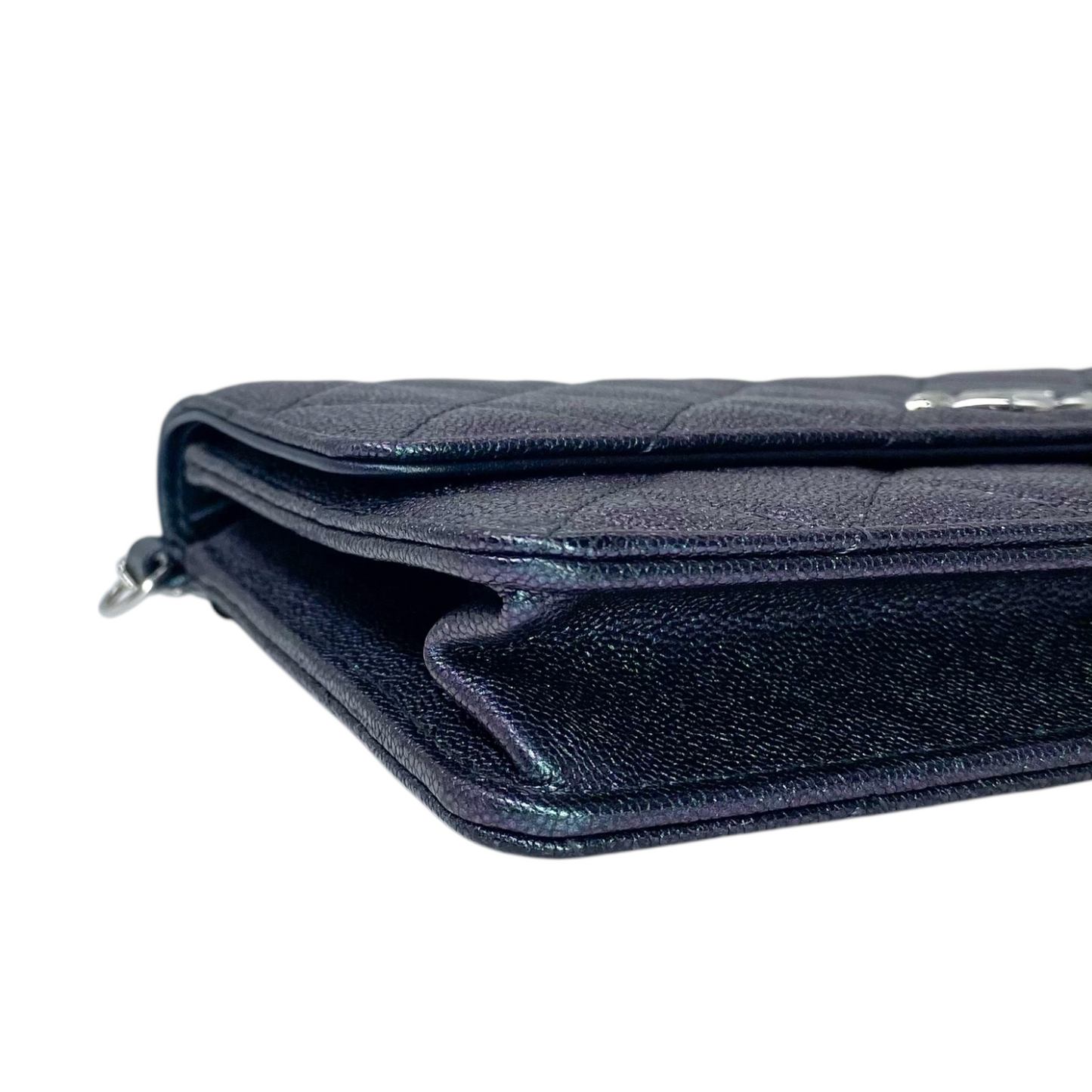 Chanel Iridescent Quilted Wristlet