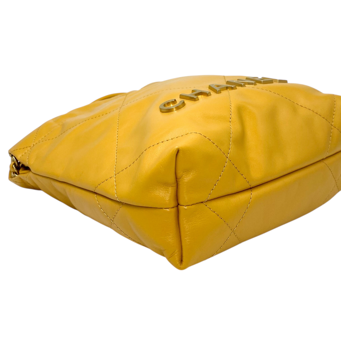 Chanel Yellow Mini 22