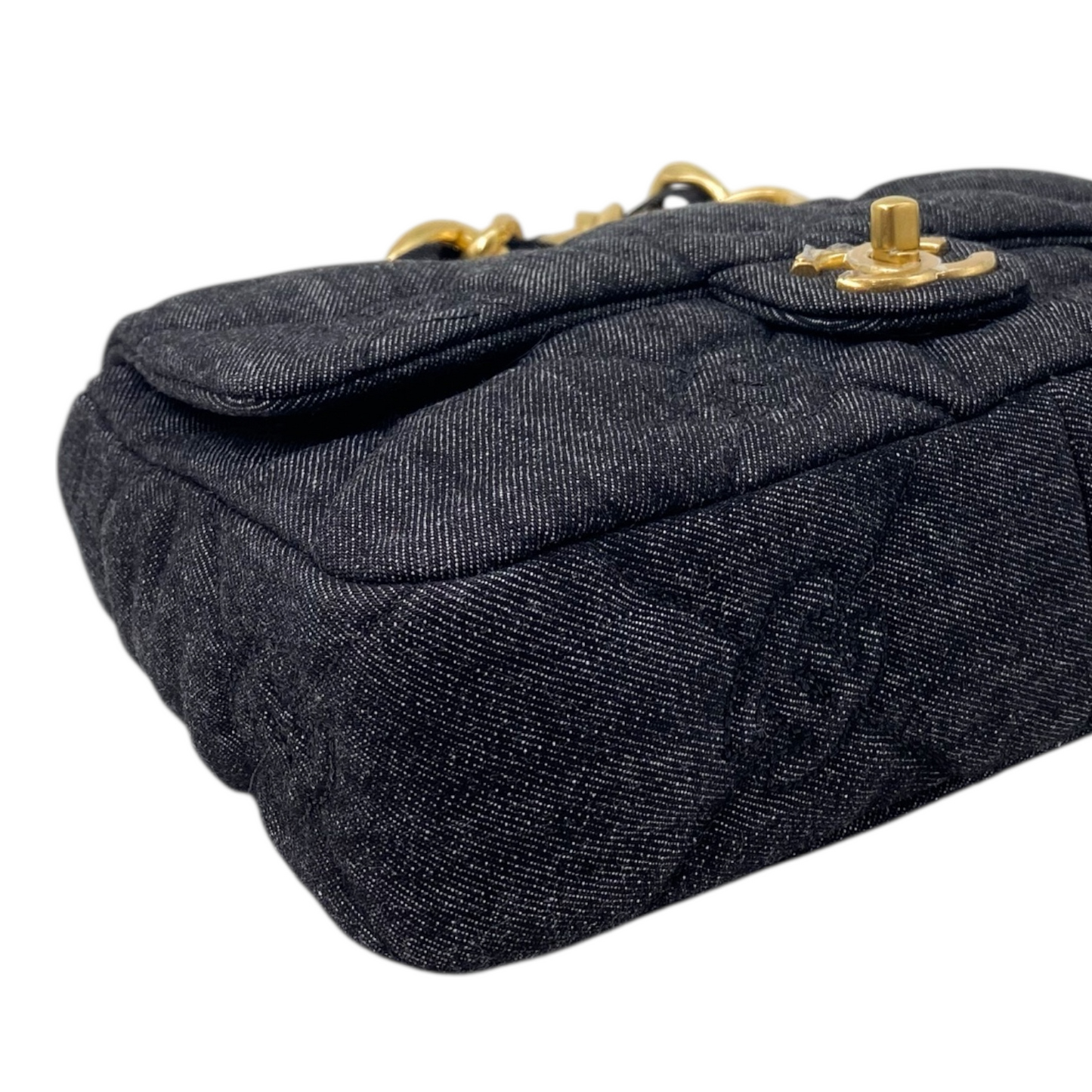 Chanel Black Denim Funky Town