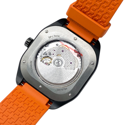 Hermes Titanium H08 42MM Orange