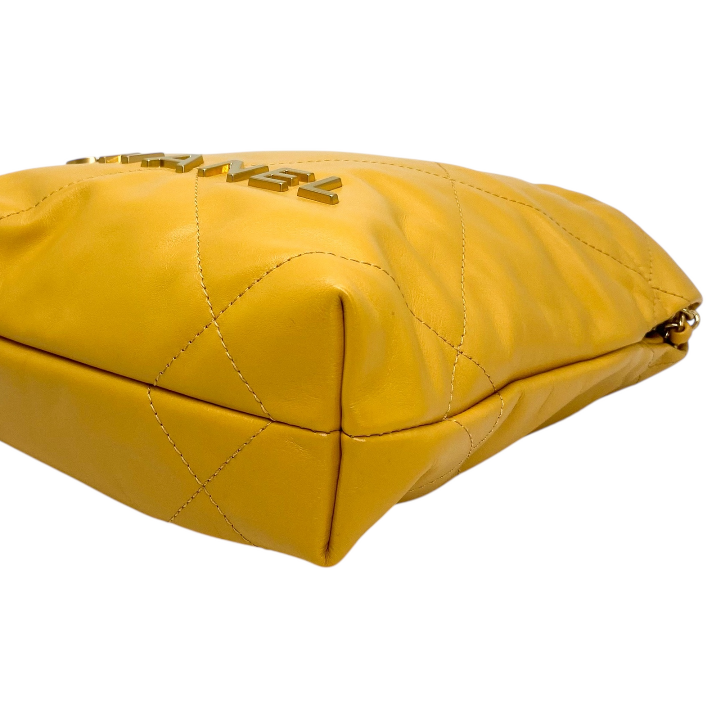 Chanel Yellow Mini 22