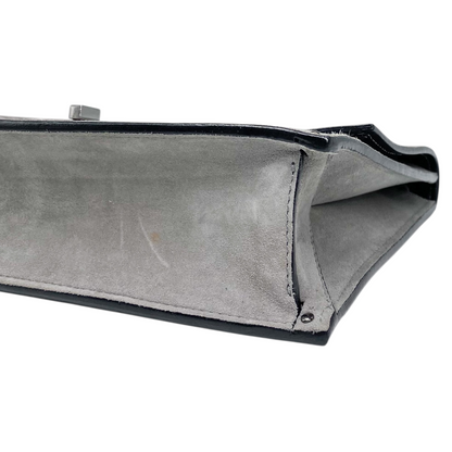 Casadei Grey Suede with Chain