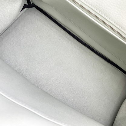 Hermes Birkin 30 Gris Neve Togo Palladium Hardware