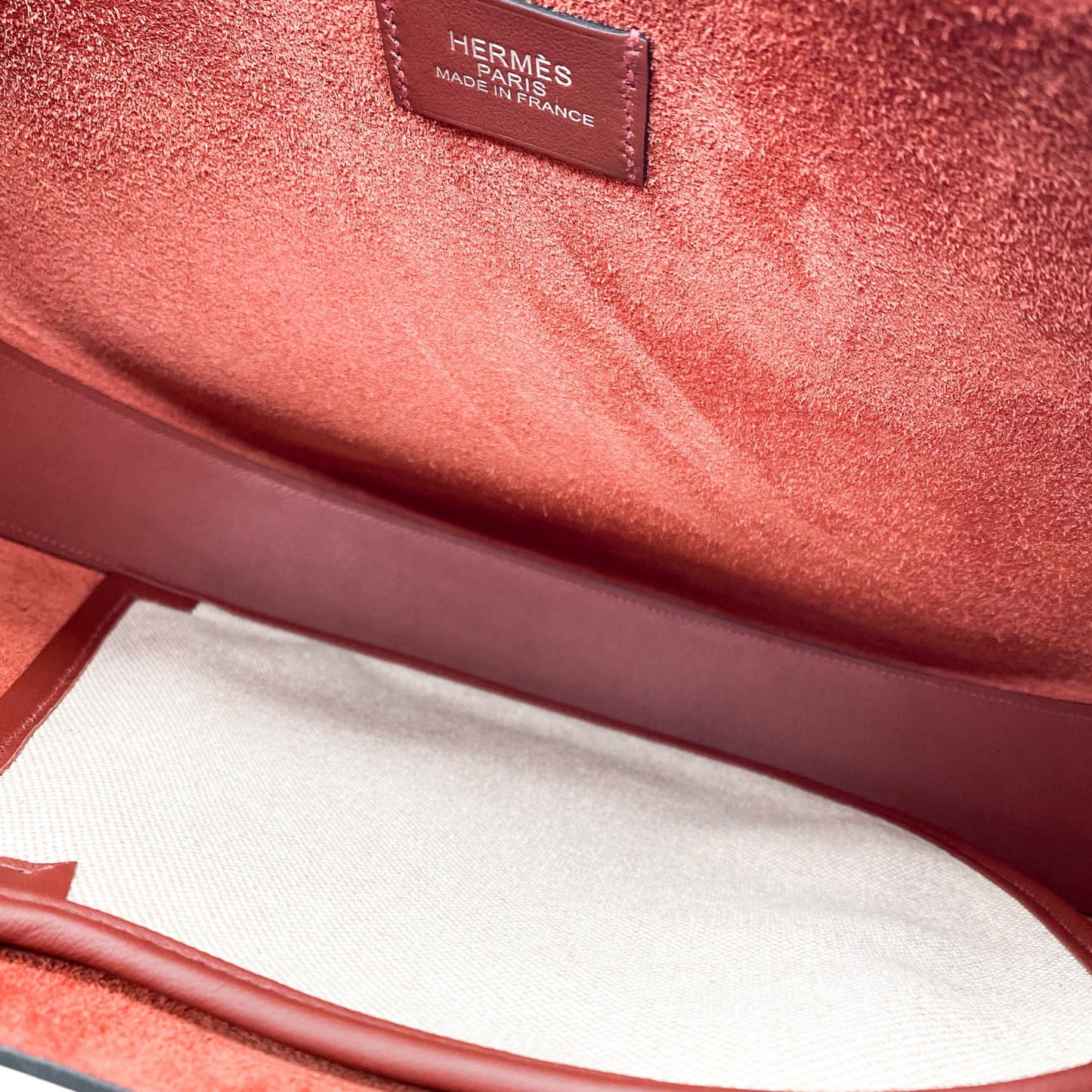 Hermes Arcon Rouge H Togo and Swift Palladium Hardware