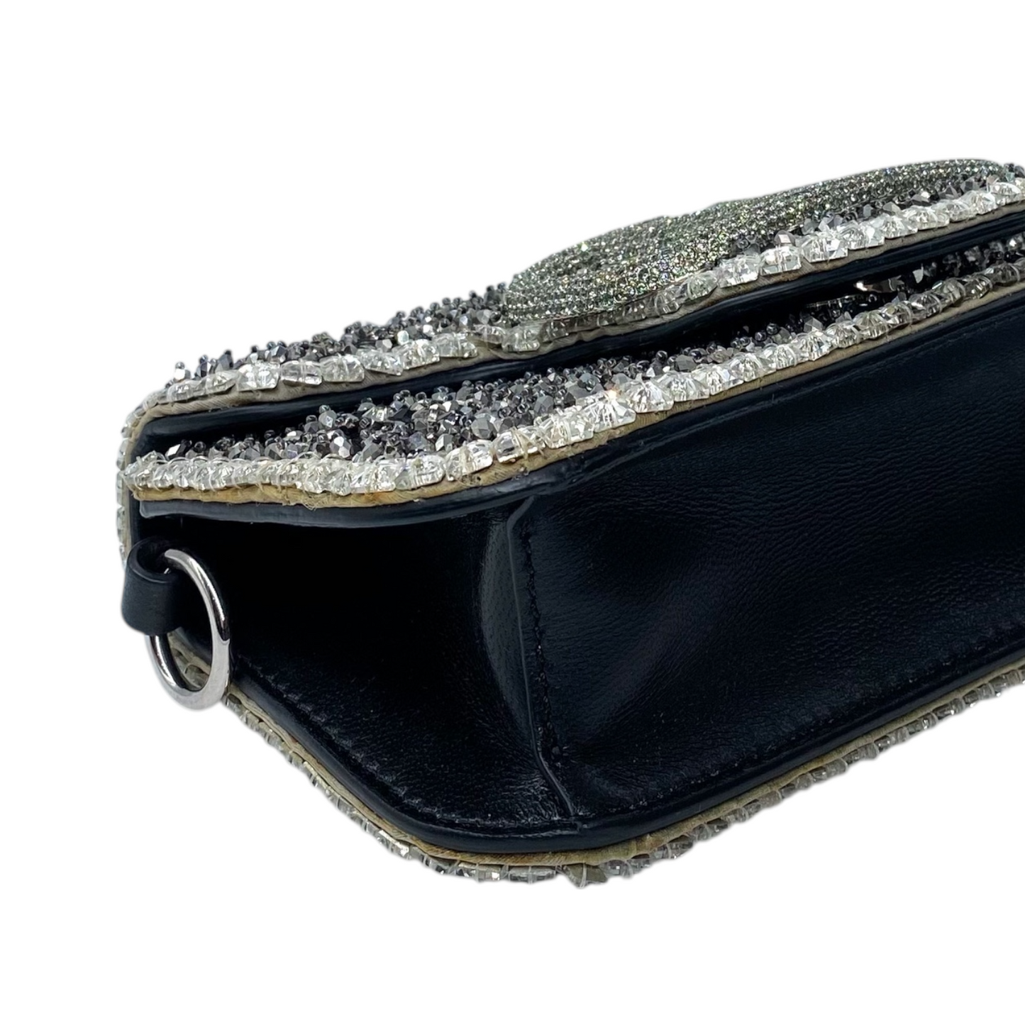 Valentino Loco Small Polka Dot Embellished Bag