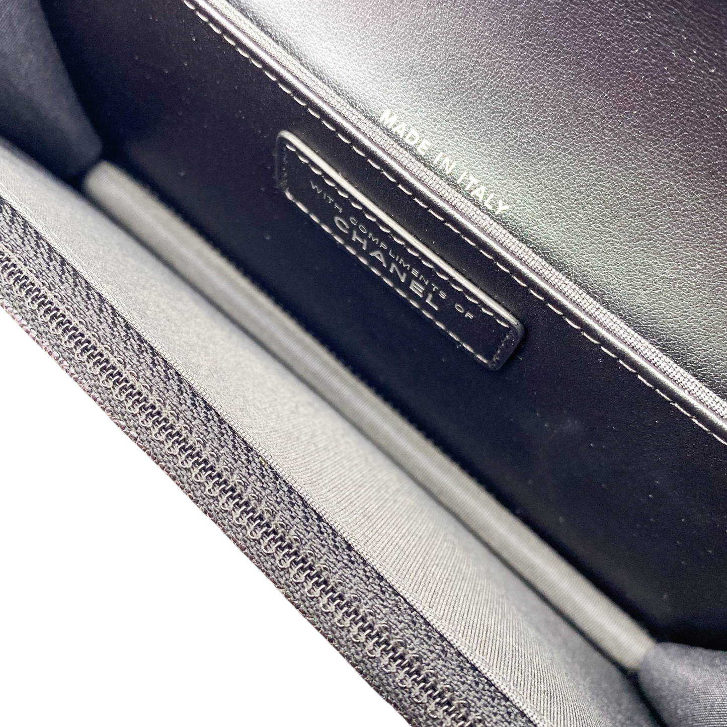 Chanel Iridescent Quilted Wristlet