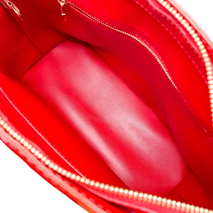 Louis Vuitton Red Vernis Houston Bag