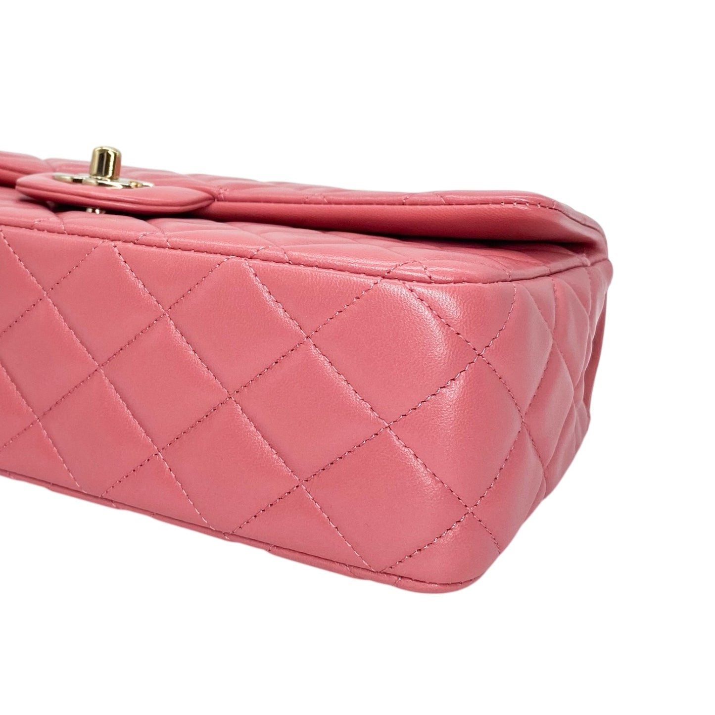 Chanel Pink Valentine Charms Flap Bag