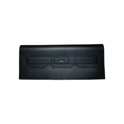 Hermes Black Shadow Swift Clutch