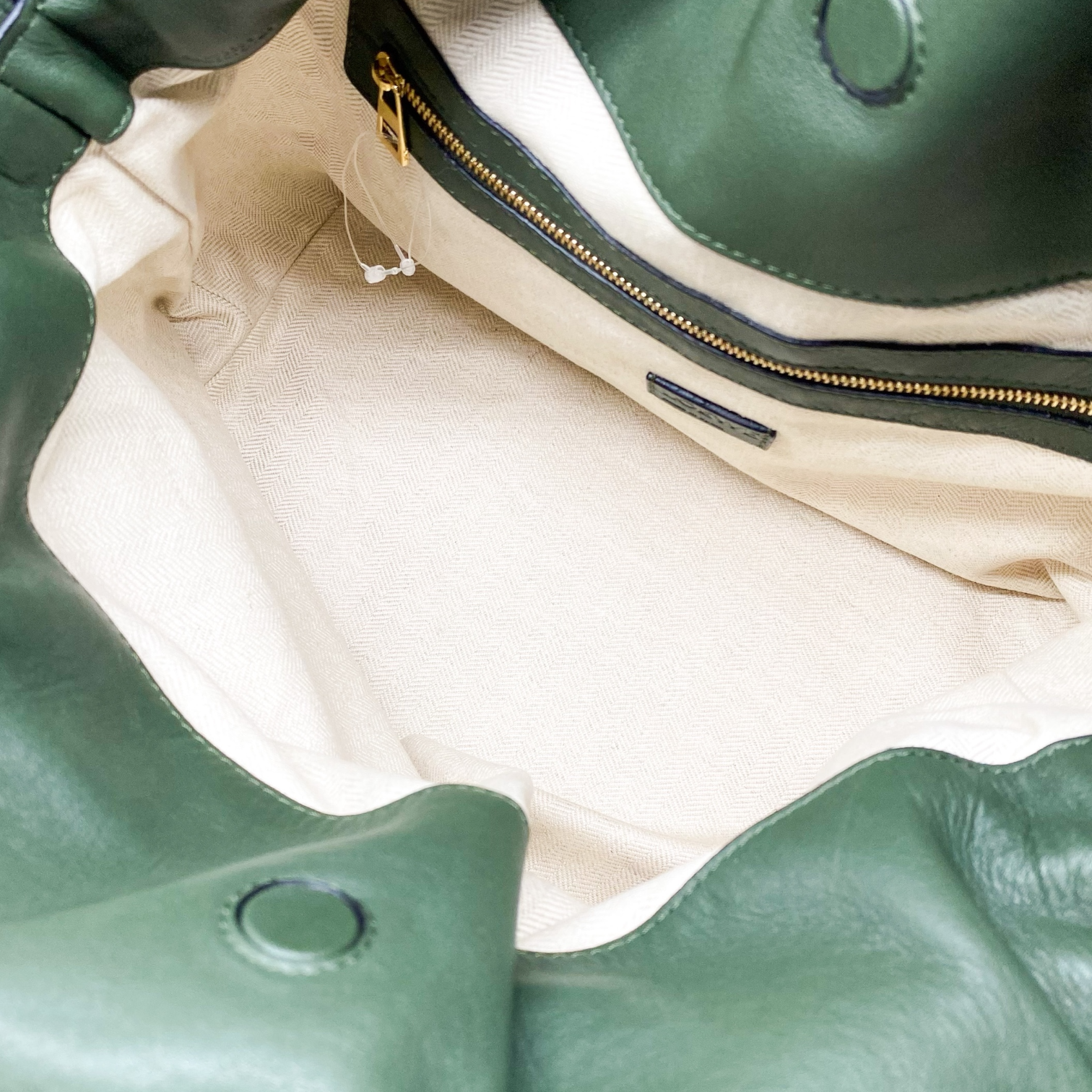 Loewe Flamenco Large Dark Green