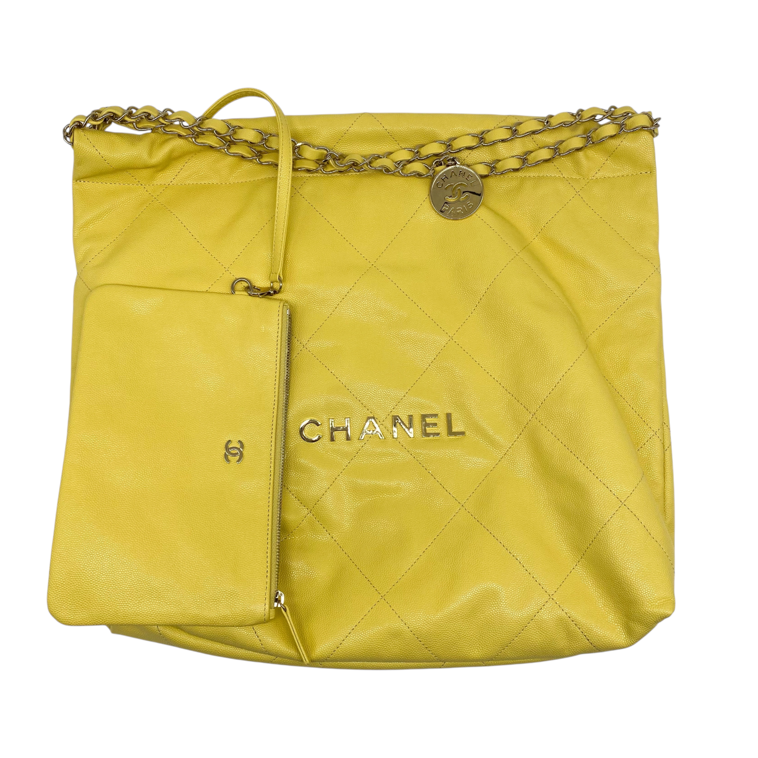 Chanel Yellow Large 22