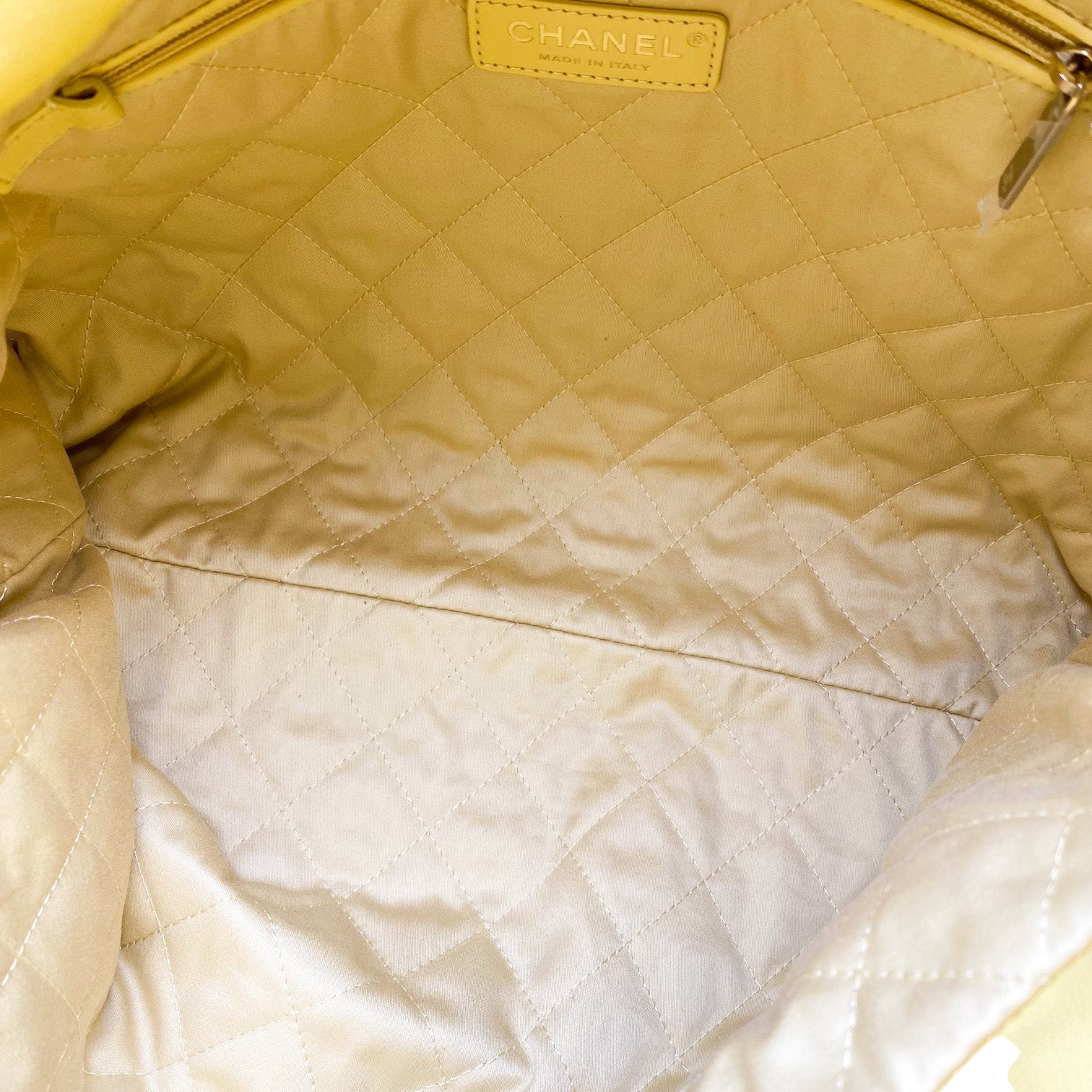 Chanel Yellow Large 22