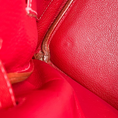 Vintage Hermes 32 Rouge VIF HAC