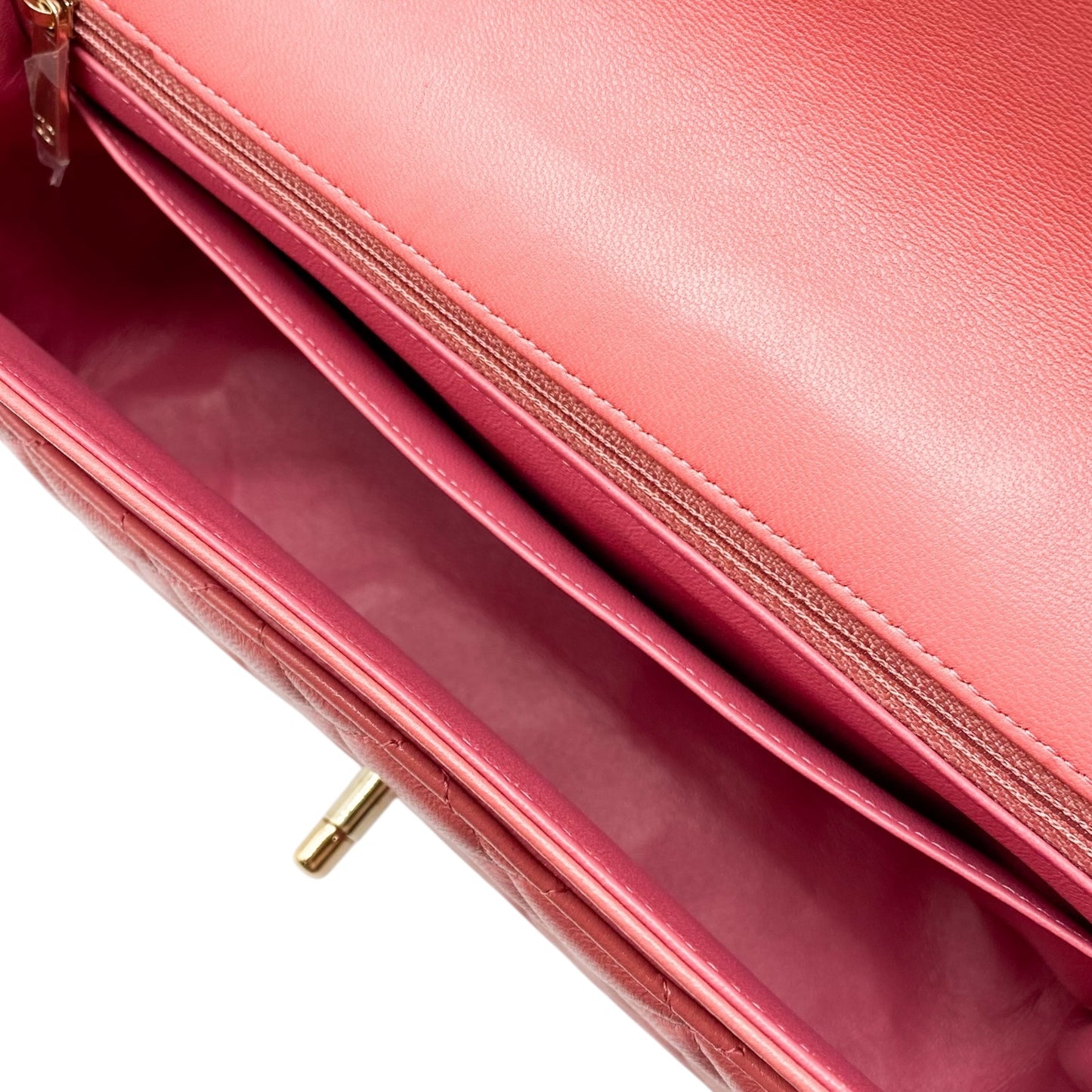 Chanel Pink Valentine Charms Flap Bag