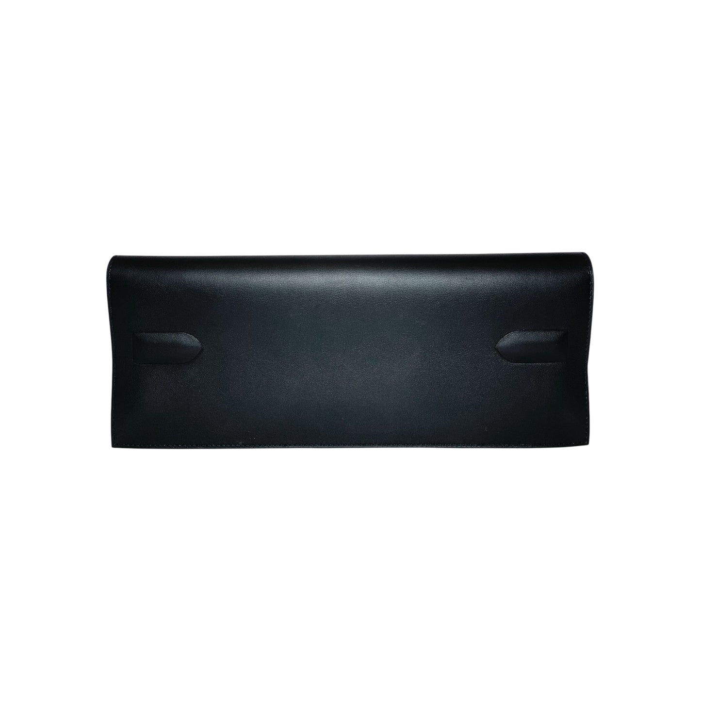 Hermes Black Shadow Swift Clutch