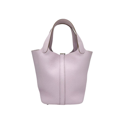 Hermes Picotin 18 Mauve Pale Palladium Hardware