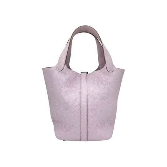 Hermes Picotin 18 Mauve Pale Palladium Hardware