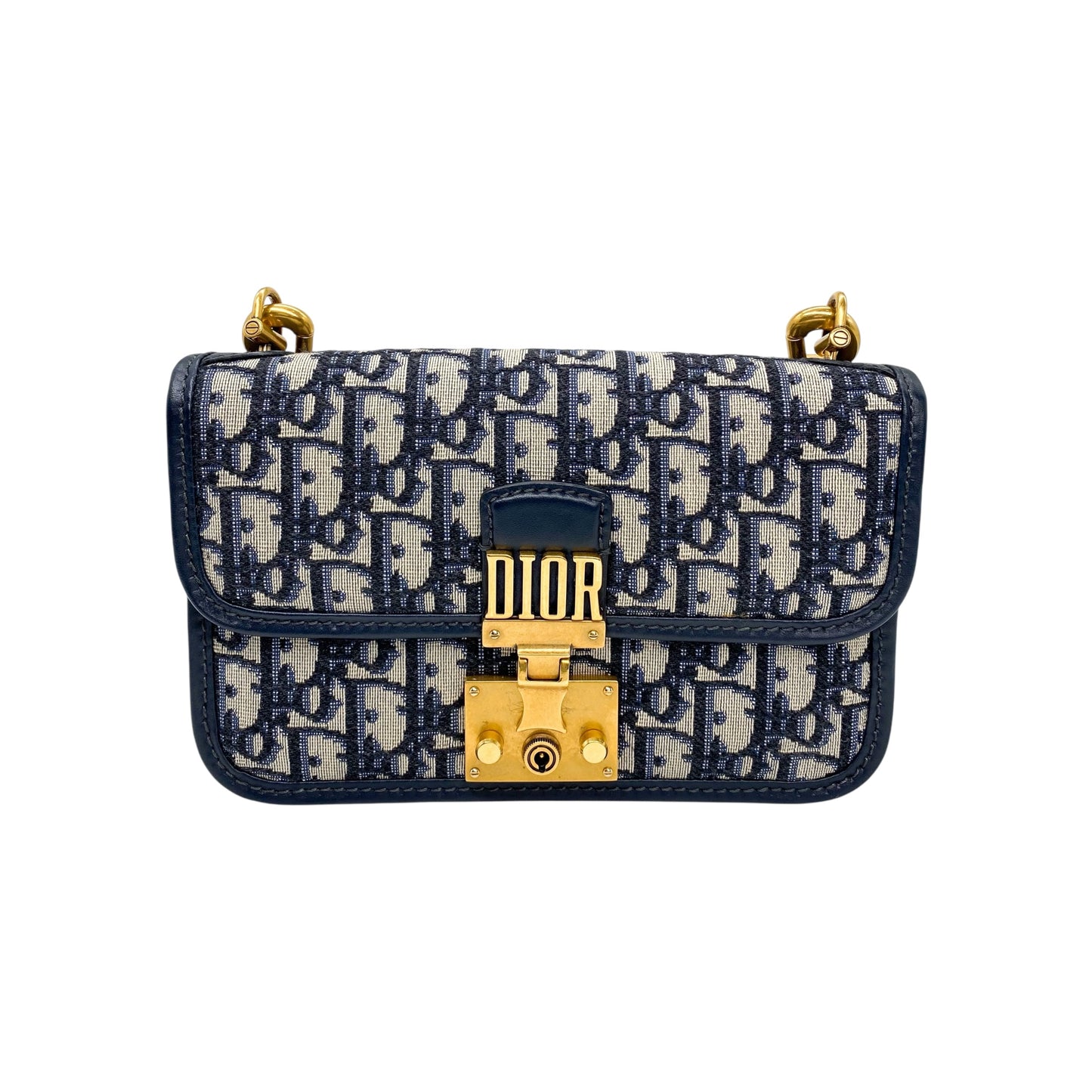 Dior Denim DiorAddict Flap Bag