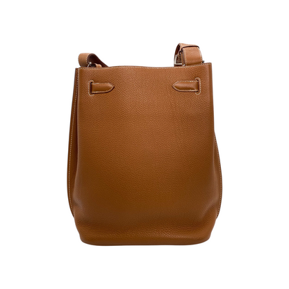 Hermes So Kelly 22 Gold Togo Palladium Hardware