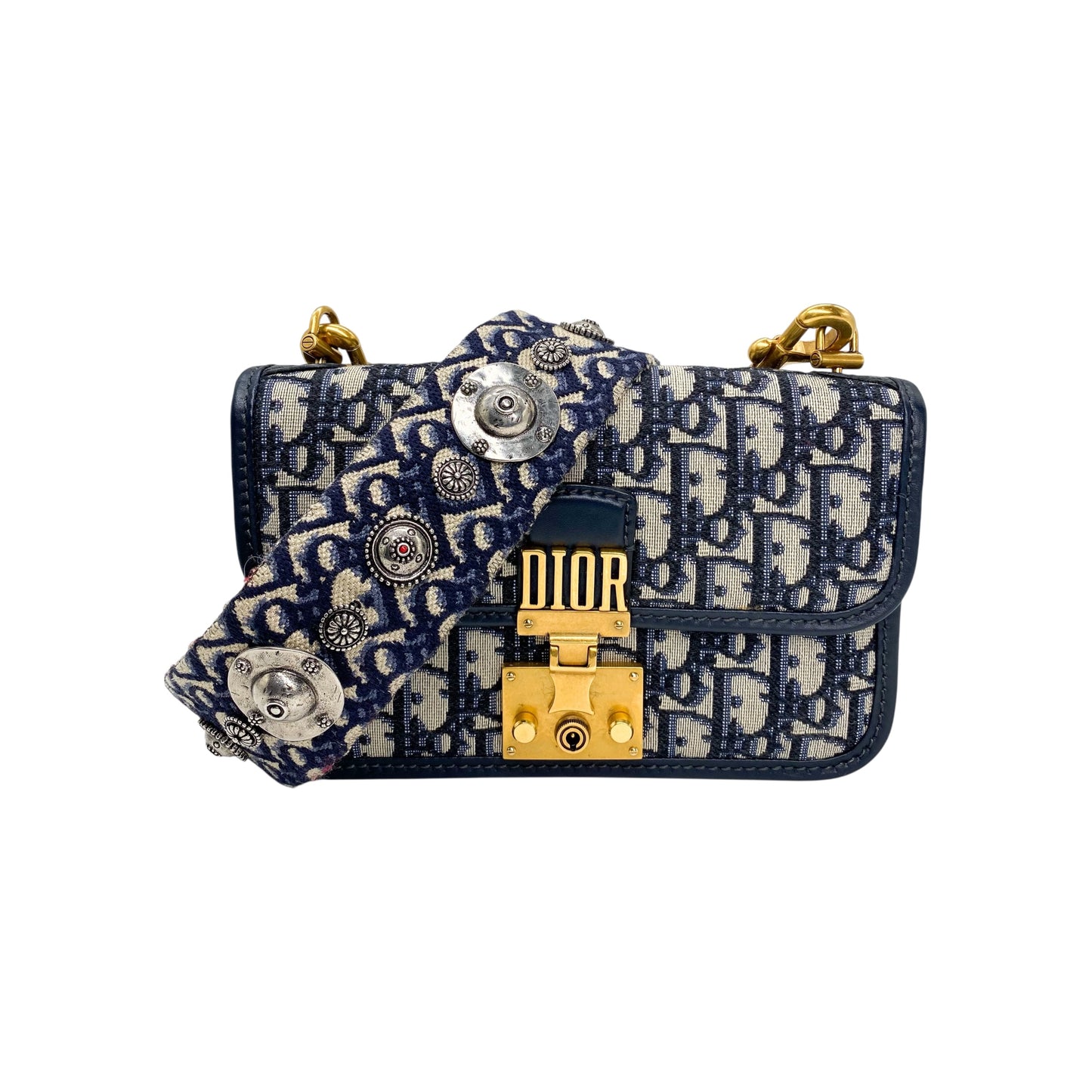 Dior Denim DiorAddict Flap Bag