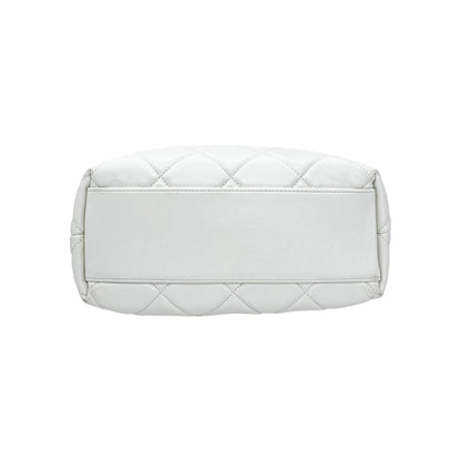 Chanel White Hobo Bag