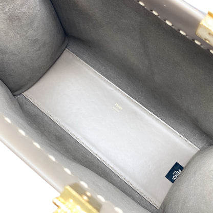 Fendi Taupe Sunshine Tote Bag