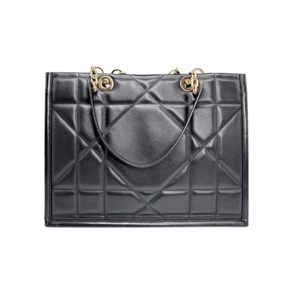 Dior Black Archicannage Essential Tote Bag