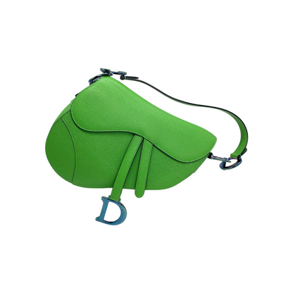 Dior Green Saddle Bag