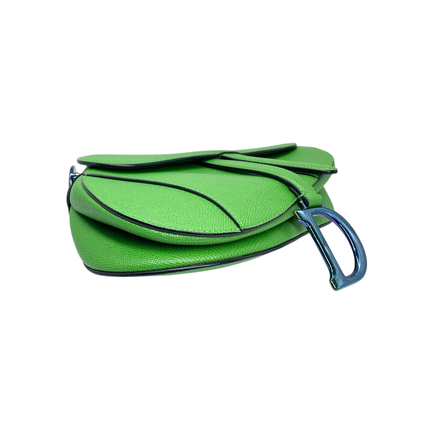 Dior Green Saddle Bag