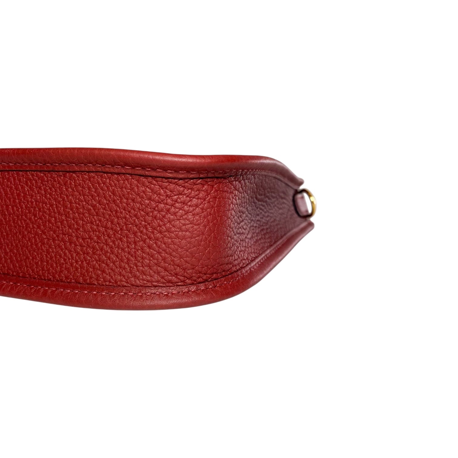 Hermes Evelyne TPM Rouge H Gold Hardware