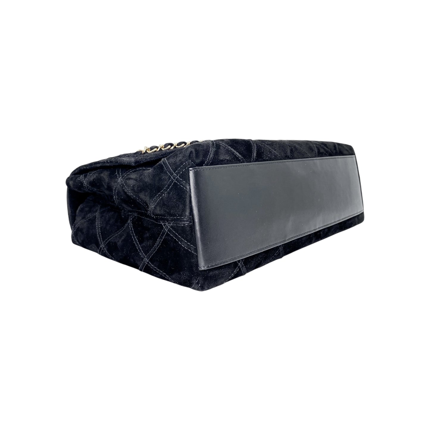 Chanel Black Rock & Chain Flap Bag