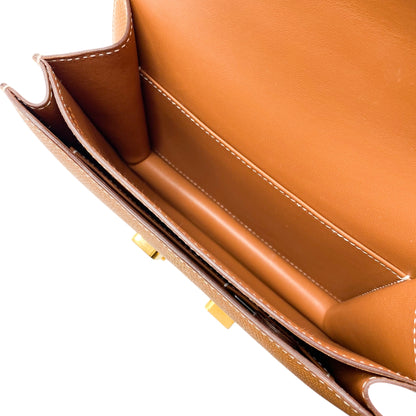 Hermes Constance 18 Gold Epsom Gold Hardware