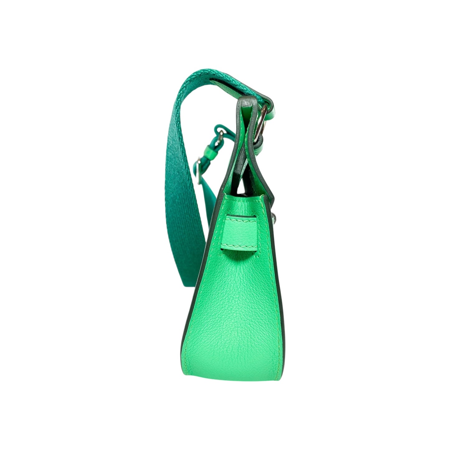 Hermes Vert Comic Evercolor Mini Jypsiere Palladium Hardware