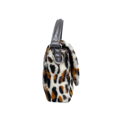 Fendi Leopard Print Baguette