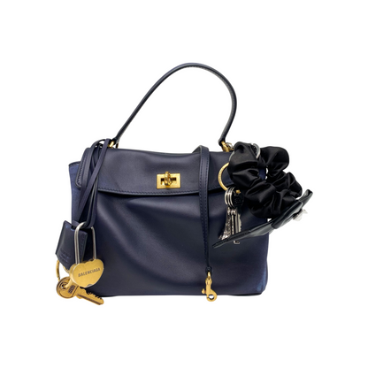 Balenciaga Navy Mini Rodeo