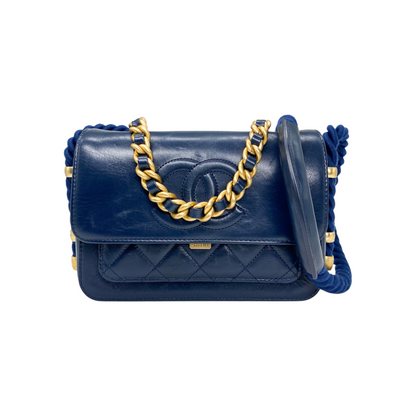 Chanel Navy En Vogue Flap Bag